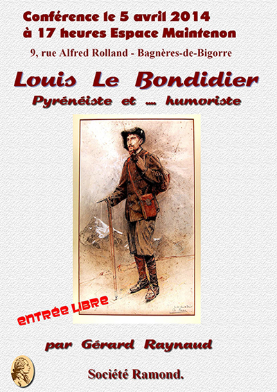CONFÉRENCELOUIS LE BONDIDIERBagnères-de-Bigorre
