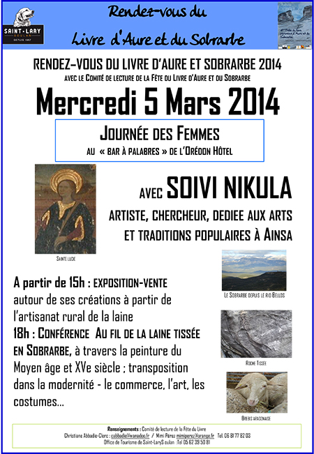RENDEZ-VOUS DU LIVRE D&rsquo;AURE ET DU SOBRARBE