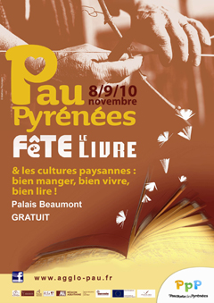DU 8 AU 10 NOVEMBRE PAU FÊTE LE LIVRE