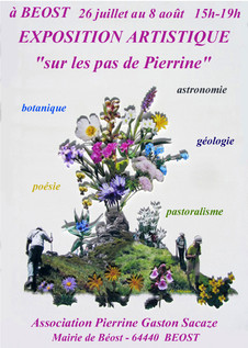 CONFÉRENCE ET EXPOSITION À BÉOST (P.A.) : DU 25 JUILLET AU 8 AOÛT