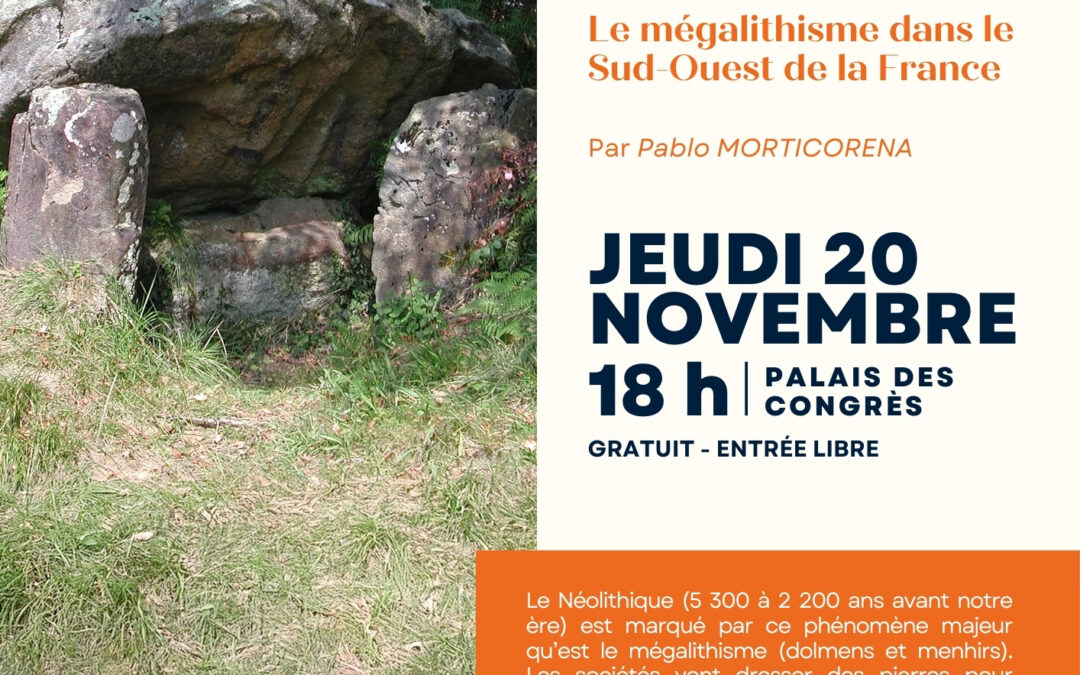 Le mégalithisme dans le Sud-Ouest de la France à Lourdes