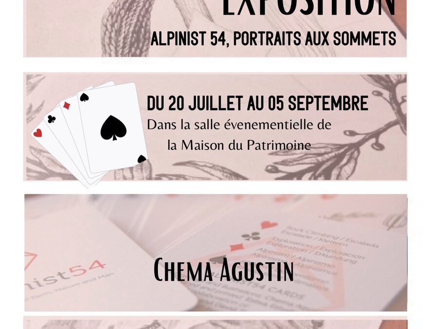 SAINT LARY : (H.P.) EXPOSITION ALPINIST 54, PORTRAITS AUX SOMMETS