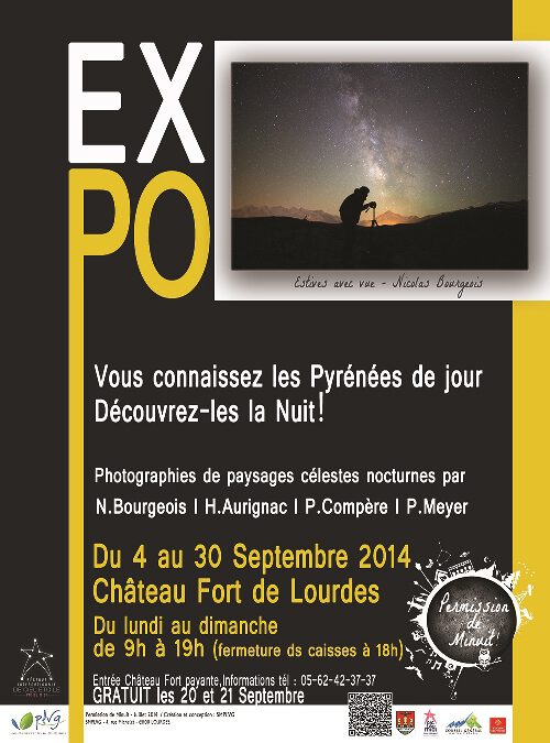 MUSÉE PYRÉNÉEN, exposition « Paysages célestes nocturnes »