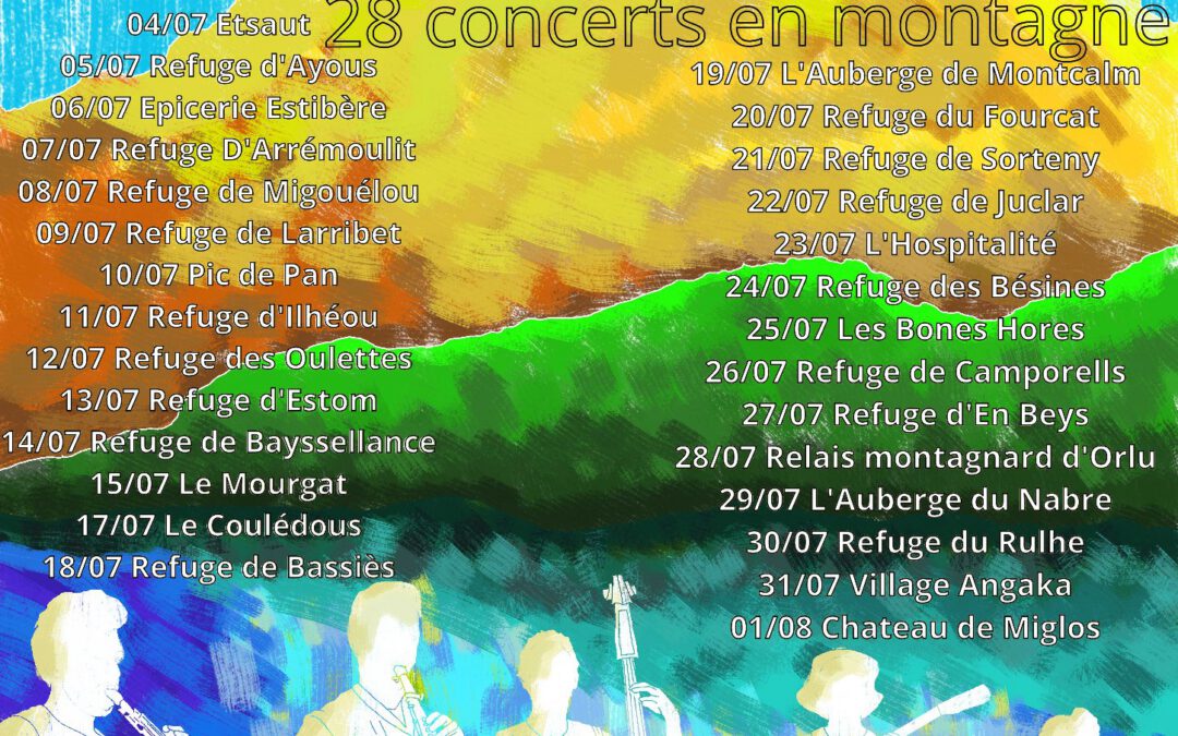 JAZZ VOYAGEUR DANS LES REFUGES DE MONTAGNE