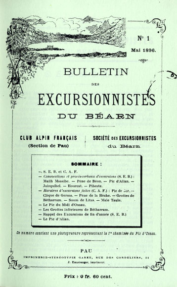 Historique de « Pyrénées-Bulletin Pyrénéen »