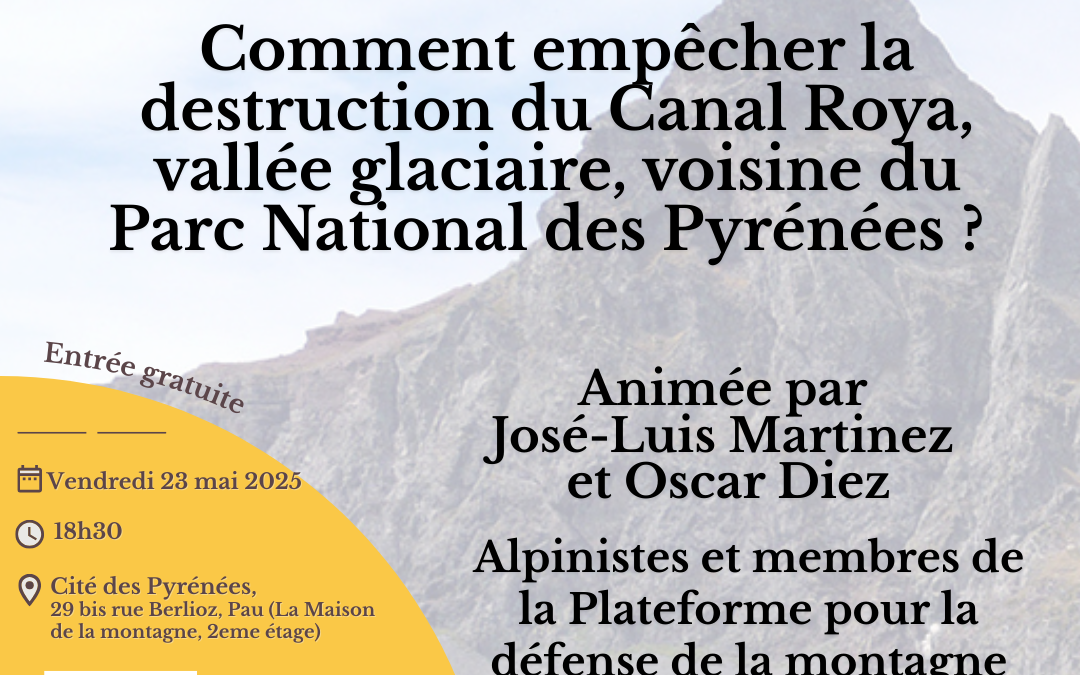 POUR CANAL ROYA