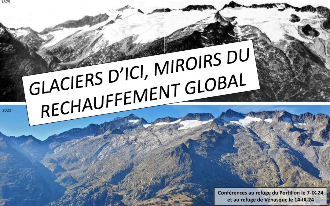 GLACIERS D&rsquo;ICI MIROIRS DU RECHAUFFEMENT GLOBAL