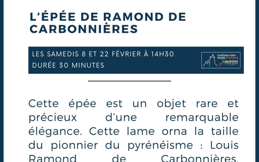 L&rsquo;EPEE DE RAMOND DE CARBONNIERES