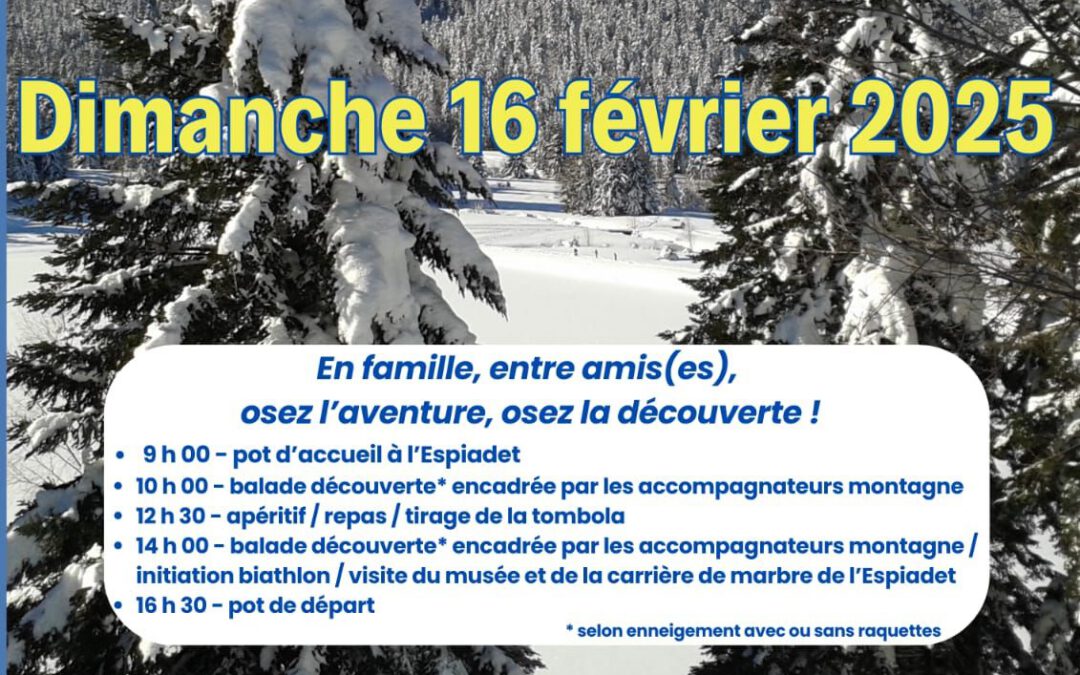FETE DE L&rsquo;HIVER A PAYOLLE