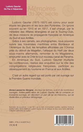 L&rsquo;ABBE GAURIER EN AMERIQUE