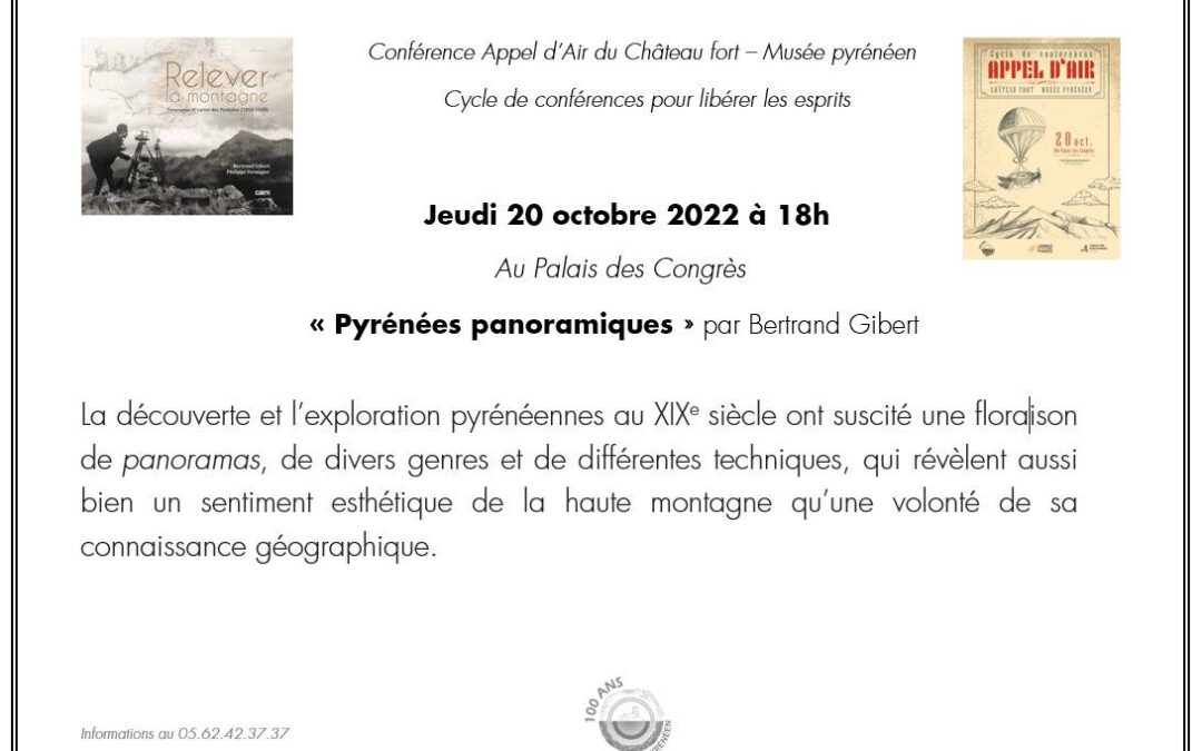 CONFERENCE Appel d&rsquo;air à LOURDES le 20 octobre