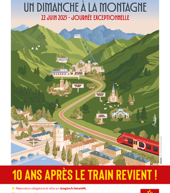 LUCHON FETE LE RETOUR DU TRAIN