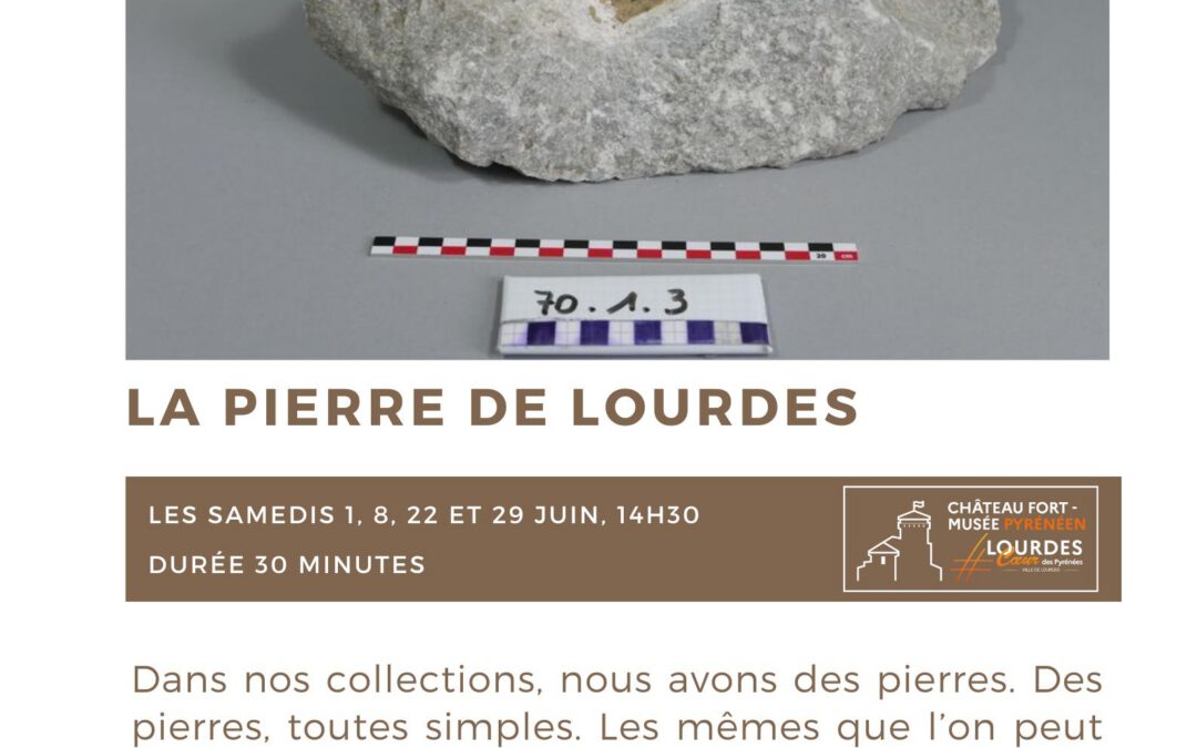 LA PIERRE DE LOURDES EN VISITE FLASH DE JUIN
